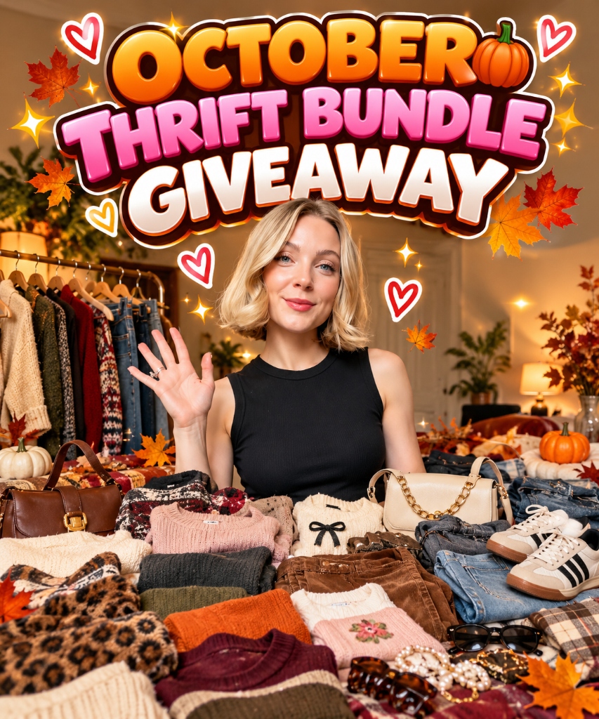 @amberyackzan October Thrift Bundle Giveaway Showcase